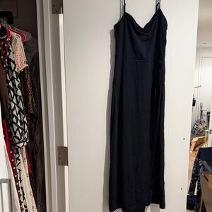 Wilfred Black Maxi Dress